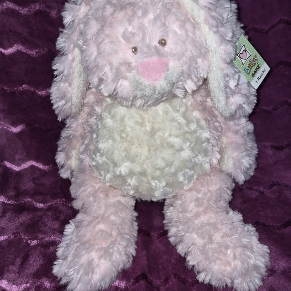 GANZ Baby Bellifuls Pink Plush Bunny Rabbit With Rattle - Picture 5 of 7